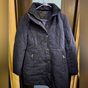 Lucky Brand Ladies Navy winter coat Medium size